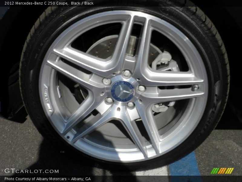 Black / Black 2012 Mercedes-Benz C 250 Coupe
