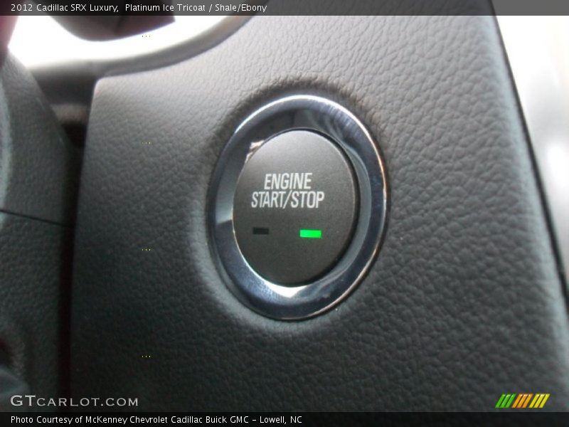 Platinum Ice Tricoat / Shale/Ebony 2012 Cadillac SRX Luxury