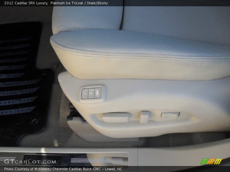 Platinum Ice Tricoat / Shale/Ebony 2012 Cadillac SRX Luxury