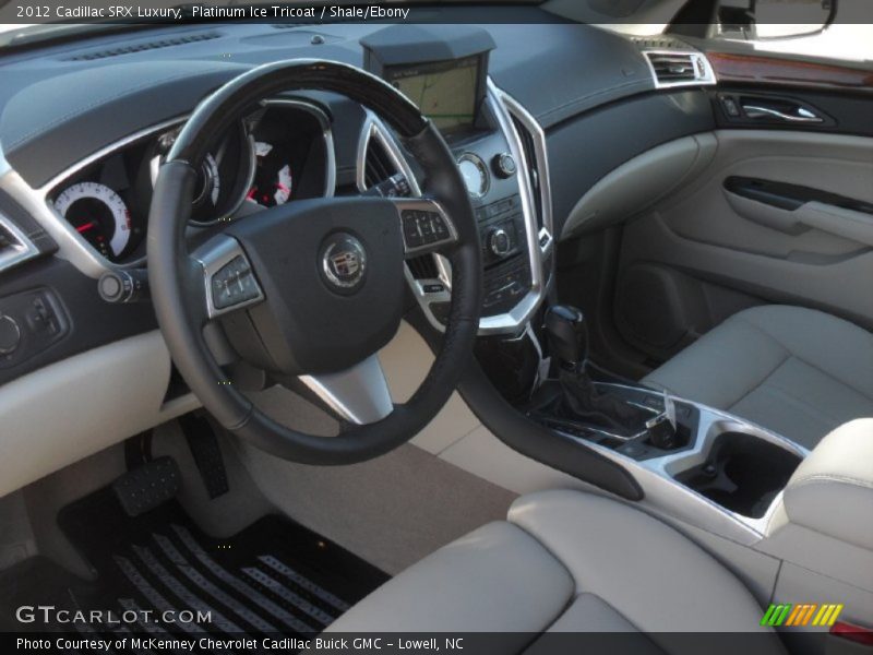Shale/Ebony Interior - 2012 SRX Luxury 