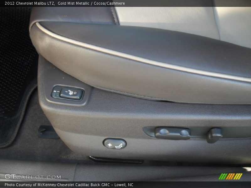 Gold Mist Metallic / Cocoa/Cashmere 2012 Chevrolet Malibu LTZ