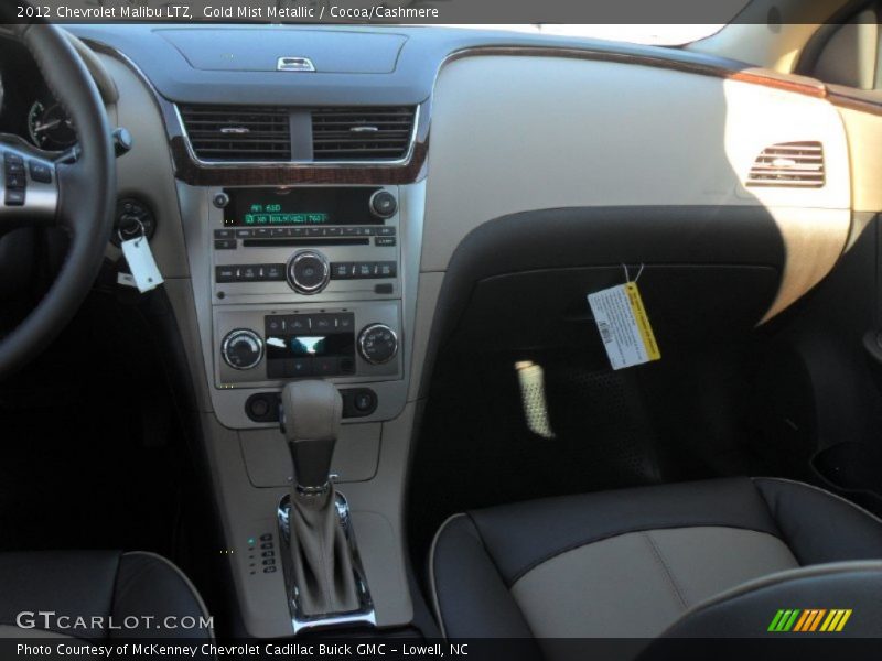 Gold Mist Metallic / Cocoa/Cashmere 2012 Chevrolet Malibu LTZ