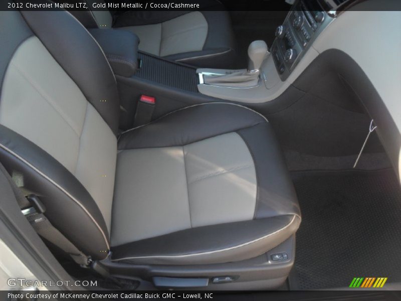 Gold Mist Metallic / Cocoa/Cashmere 2012 Chevrolet Malibu LTZ