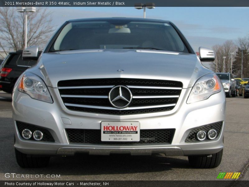 Iridium Silver Metallic / Black 2011 Mercedes-Benz R 350 4Matic