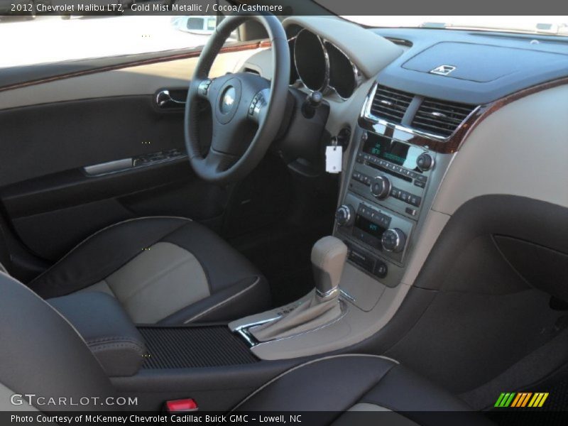 Gold Mist Metallic / Cocoa/Cashmere 2012 Chevrolet Malibu LTZ