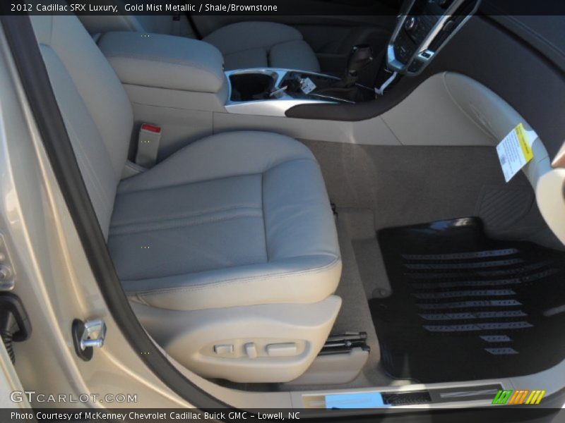 Gold Mist Metallic / Shale/Brownstone 2012 Cadillac SRX Luxury