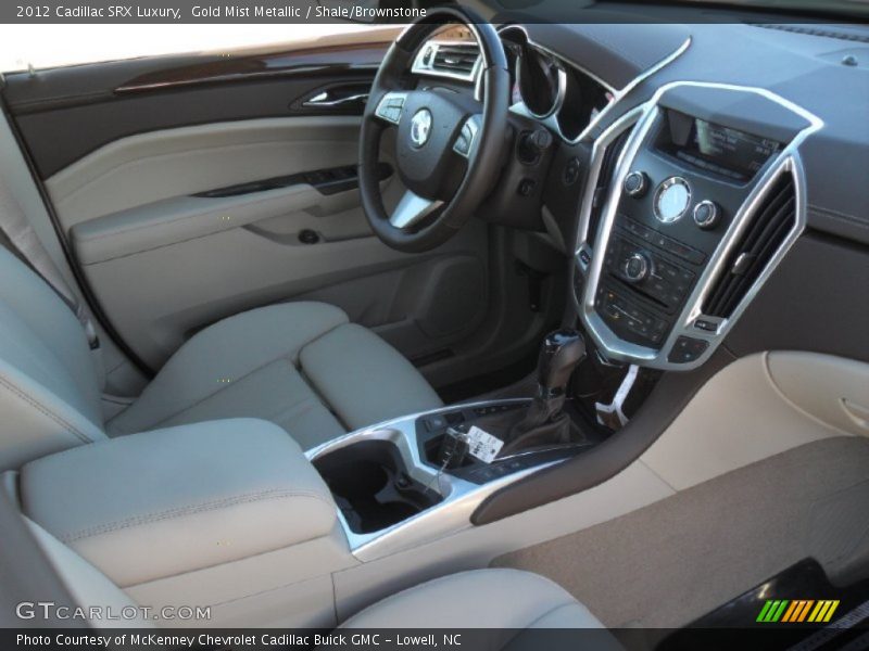 Gold Mist Metallic / Shale/Brownstone 2012 Cadillac SRX Luxury