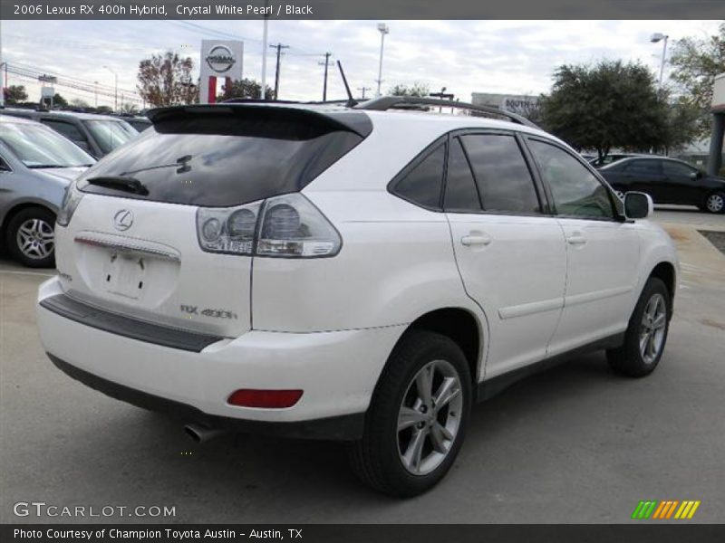 Crystal White Pearl / Black 2006 Lexus RX 400h Hybrid