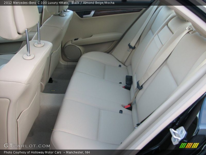 Black / Almond Beige/Mocha 2012 Mercedes-Benz C 300 Luxury 4Matic