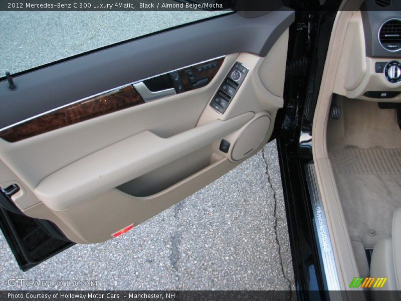 Black / Almond Beige/Mocha 2012 Mercedes-Benz C 300 Luxury 4Matic