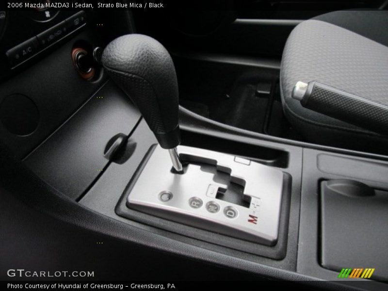 Strato Blue Mica / Black 2006 Mazda MAZDA3 i Sedan