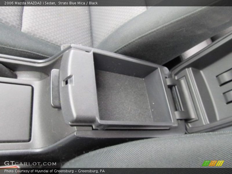 Strato Blue Mica / Black 2006 Mazda MAZDA3 i Sedan