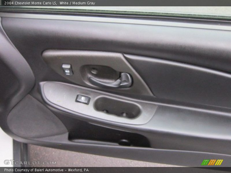 White / Medium Gray 2004 Chevrolet Monte Carlo LS