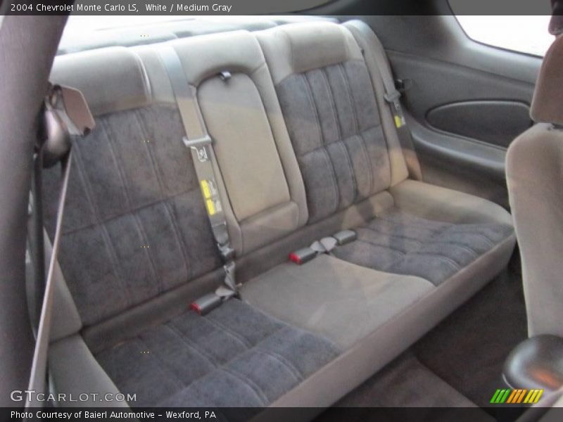 White / Medium Gray 2004 Chevrolet Monte Carlo LS