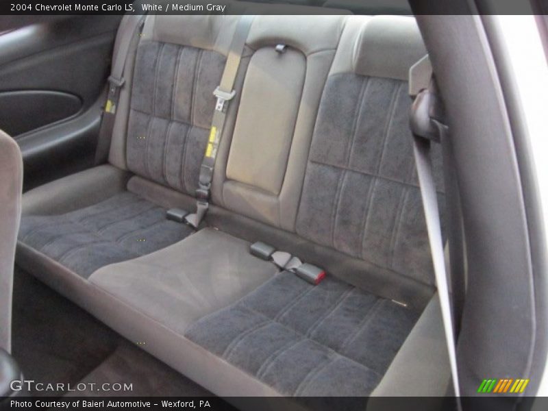 White / Medium Gray 2004 Chevrolet Monte Carlo LS