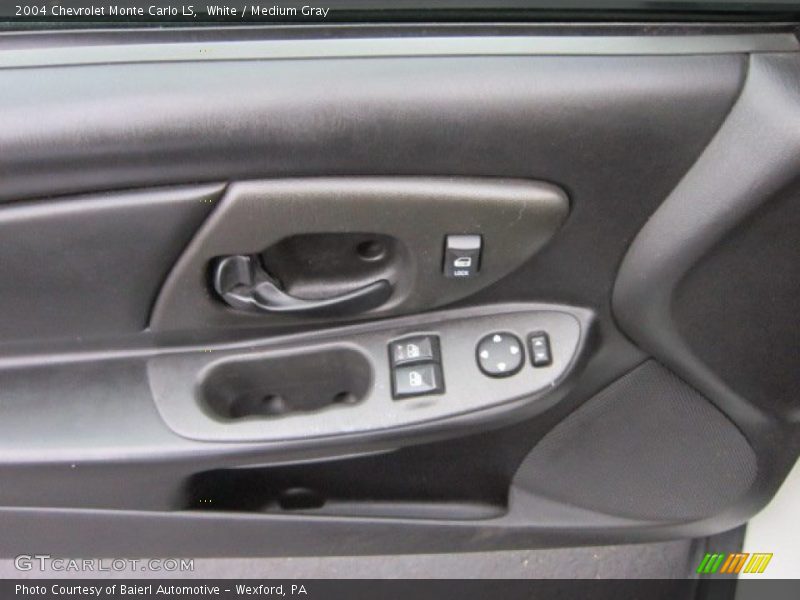 White / Medium Gray 2004 Chevrolet Monte Carlo LS
