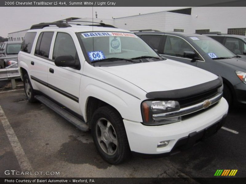Summit White / Light Gray 2006 Chevrolet TrailBlazer LS 4x4