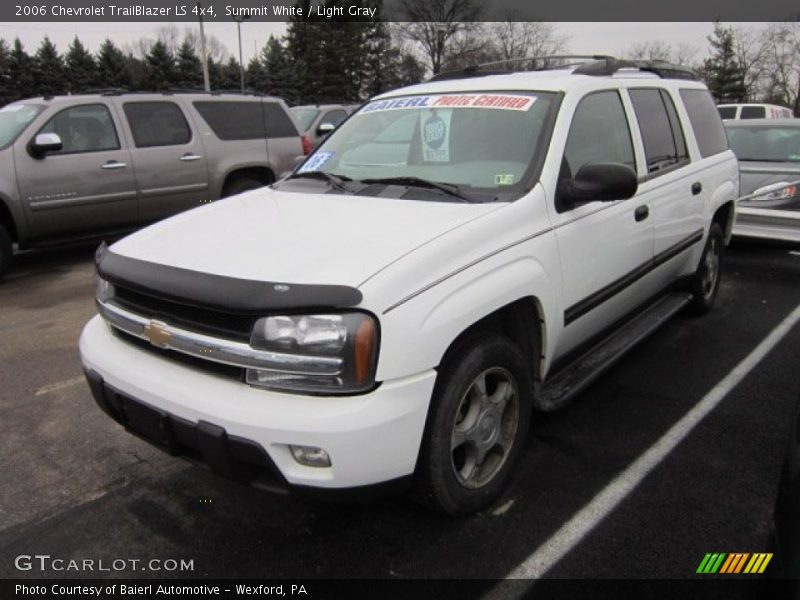 Summit White / Light Gray 2006 Chevrolet TrailBlazer LS 4x4