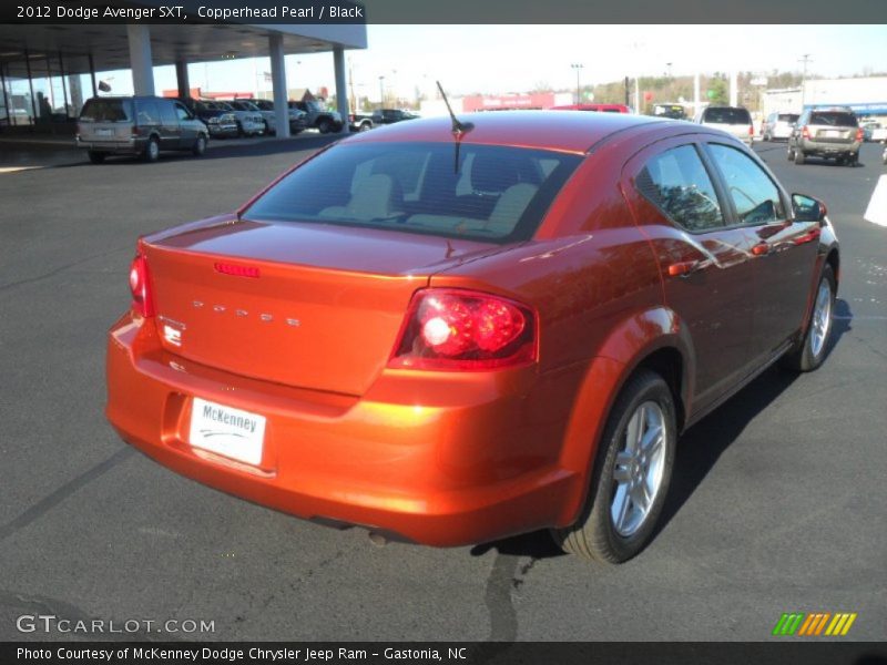 Copperhead Pearl / Black 2012 Dodge Avenger SXT