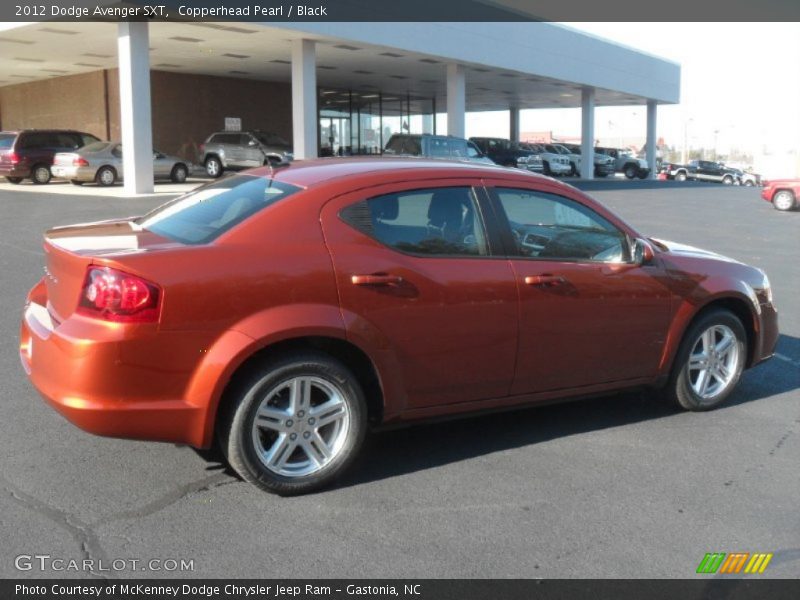 Copperhead Pearl / Black 2012 Dodge Avenger SXT