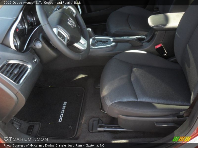Copperhead Pearl / Black 2012 Dodge Avenger SXT
