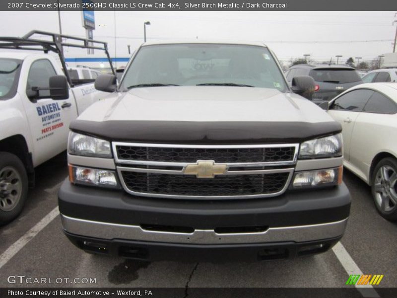 Silver Birch Metallic / Dark Charcoal 2007 Chevrolet Silverado 2500HD Classic LS Crew Cab 4x4