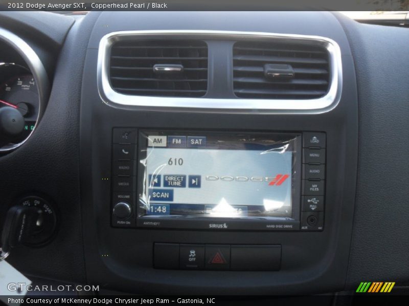 Copperhead Pearl / Black 2012 Dodge Avenger SXT