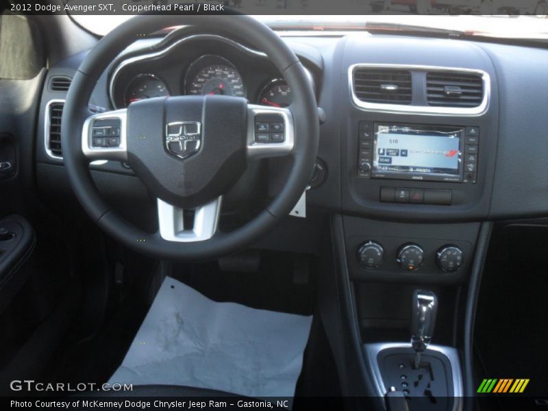 Copperhead Pearl / Black 2012 Dodge Avenger SXT