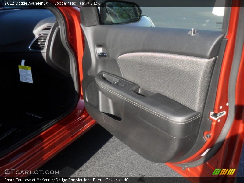 Copperhead Pearl / Black 2012 Dodge Avenger SXT