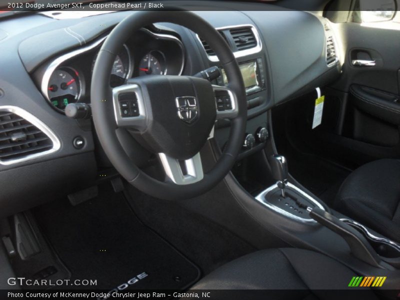 Copperhead Pearl / Black 2012 Dodge Avenger SXT