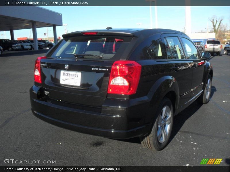Black / Dark Slate Gray 2012 Dodge Caliber SXT