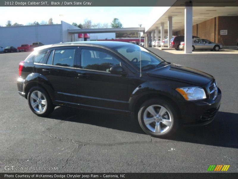 Black / Dark Slate Gray 2012 Dodge Caliber SXT