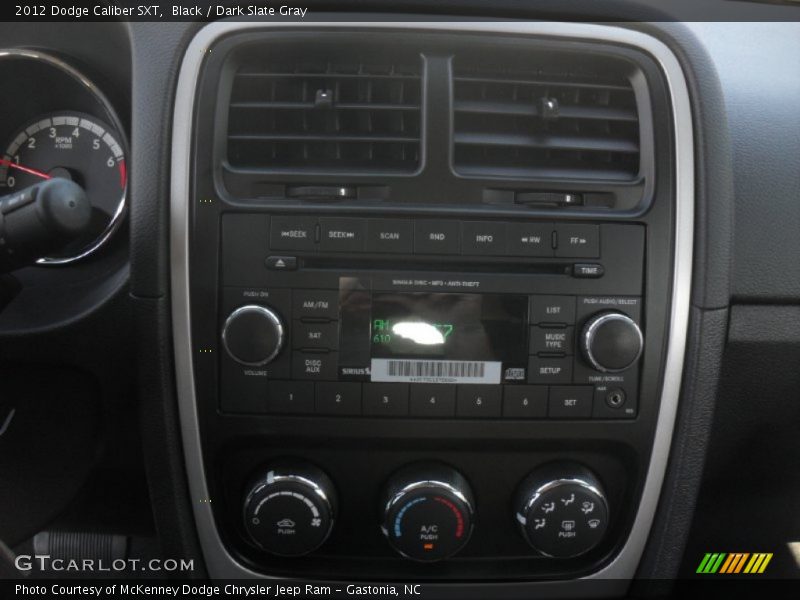 Black / Dark Slate Gray 2012 Dodge Caliber SXT
