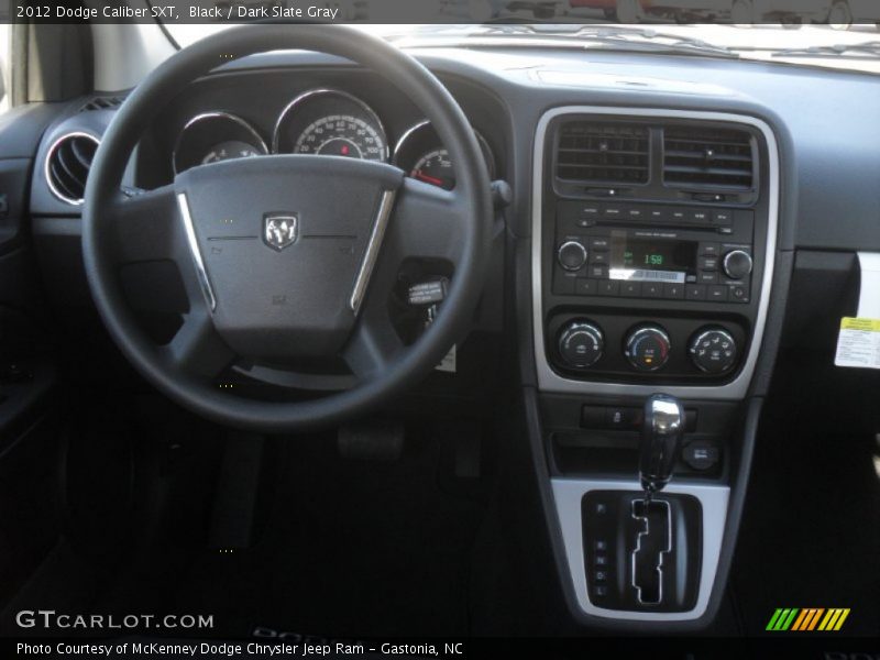 Black / Dark Slate Gray 2012 Dodge Caliber SXT