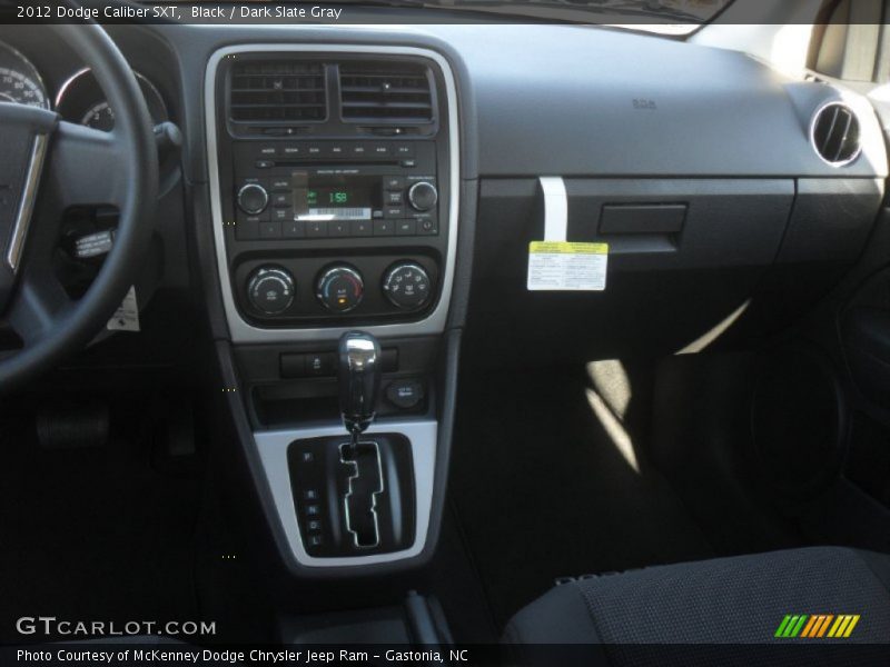 Black / Dark Slate Gray 2012 Dodge Caliber SXT