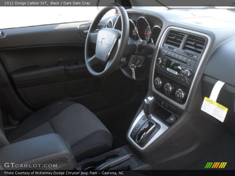 Black / Dark Slate Gray 2012 Dodge Caliber SXT