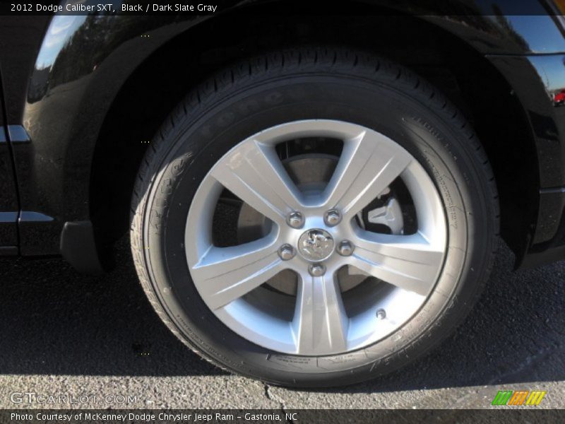 Black / Dark Slate Gray 2012 Dodge Caliber SXT