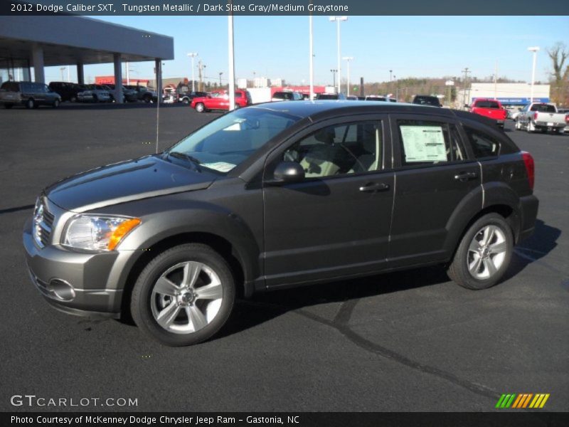 Tungsten Metallic / Dark Slate Gray/Medium Graystone 2012 Dodge Caliber SXT