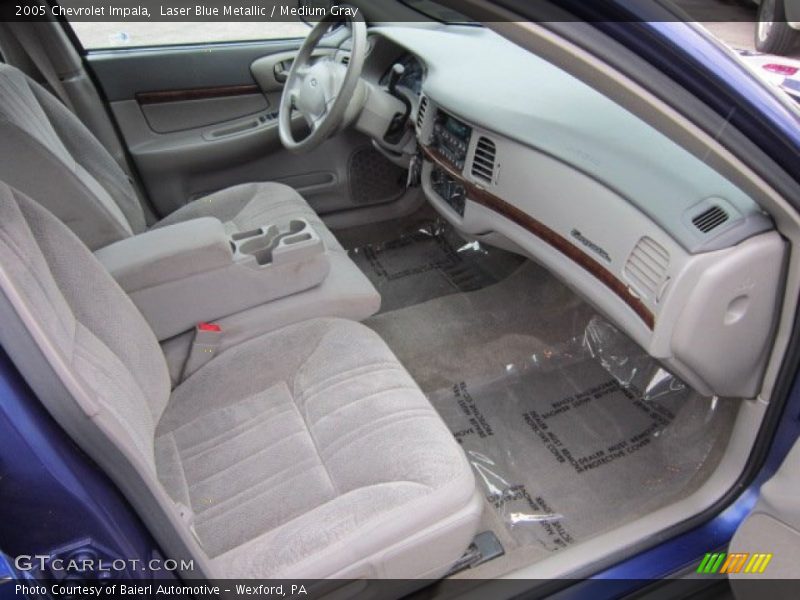 Laser Blue Metallic / Medium Gray 2005 Chevrolet Impala