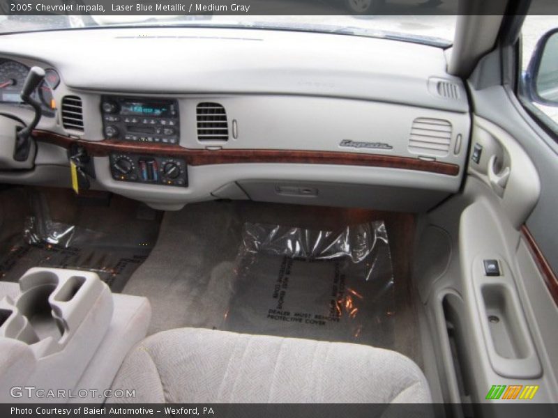 Laser Blue Metallic / Medium Gray 2005 Chevrolet Impala