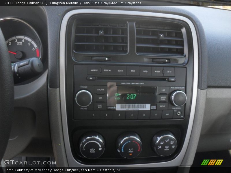 Tungsten Metallic / Dark Slate Gray/Medium Graystone 2012 Dodge Caliber SXT