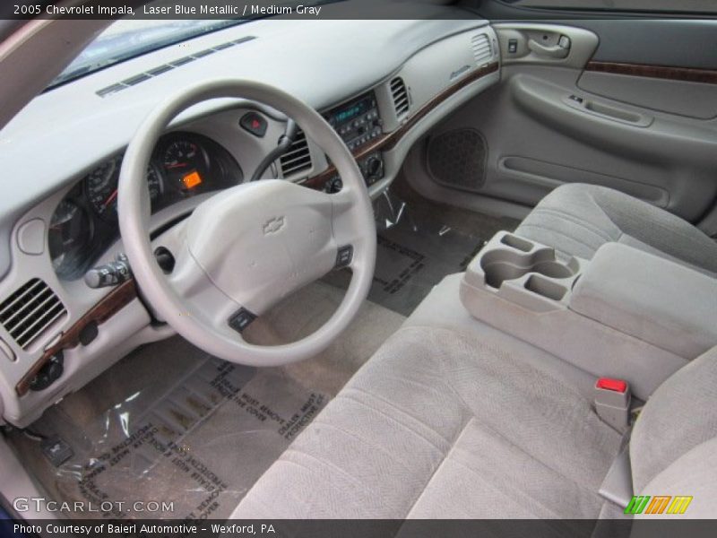 Dashboard of 2005 Impala 