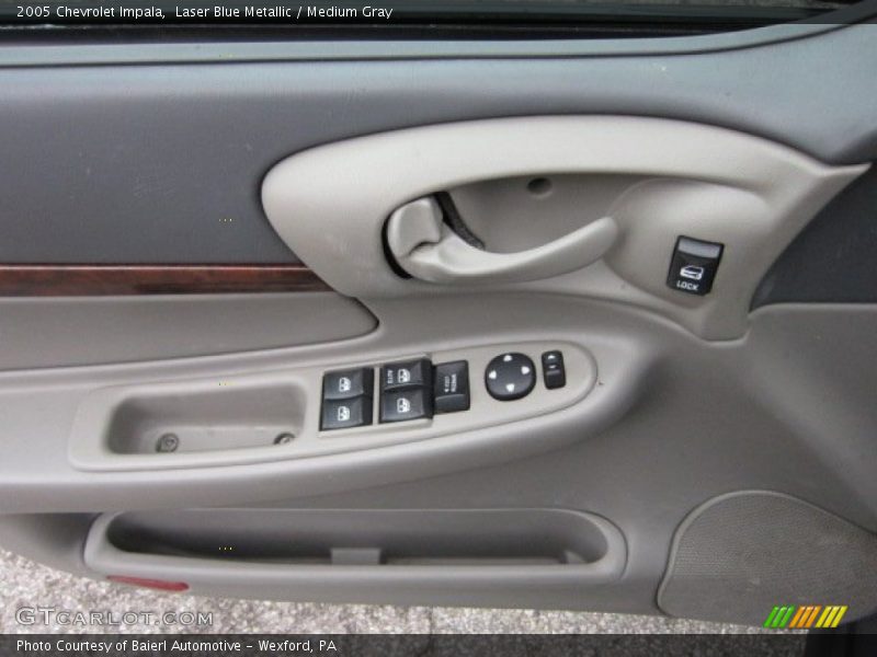 Laser Blue Metallic / Medium Gray 2005 Chevrolet Impala