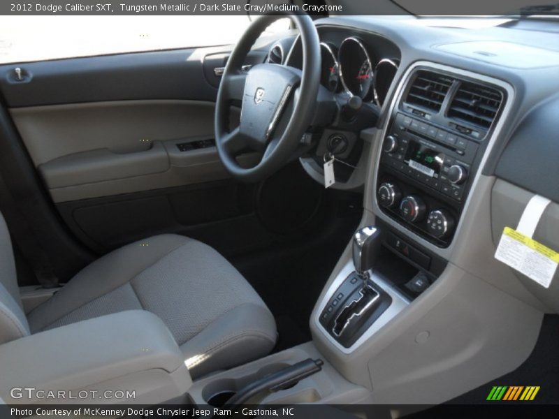 Tungsten Metallic / Dark Slate Gray/Medium Graystone 2012 Dodge Caliber SXT