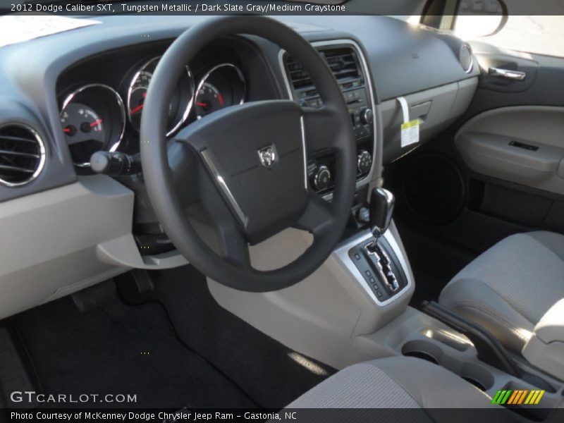 Tungsten Metallic / Dark Slate Gray/Medium Graystone 2012 Dodge Caliber SXT