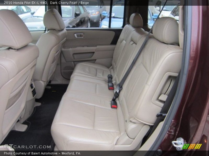  2010 Pilot EX-L 4WD Beige Interior