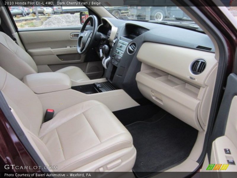  2010 Pilot EX-L 4WD Beige Interior