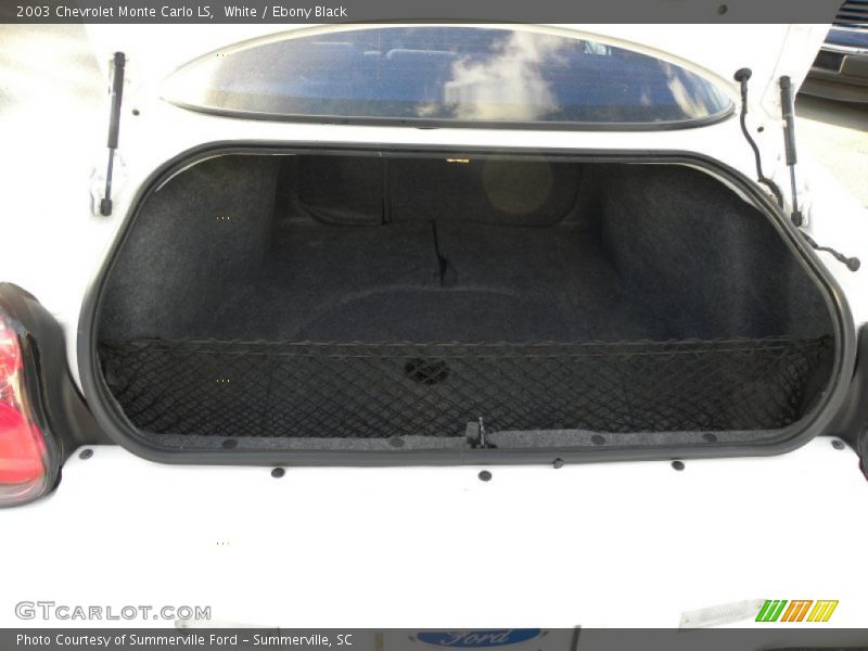 White / Ebony Black 2003 Chevrolet Monte Carlo LS