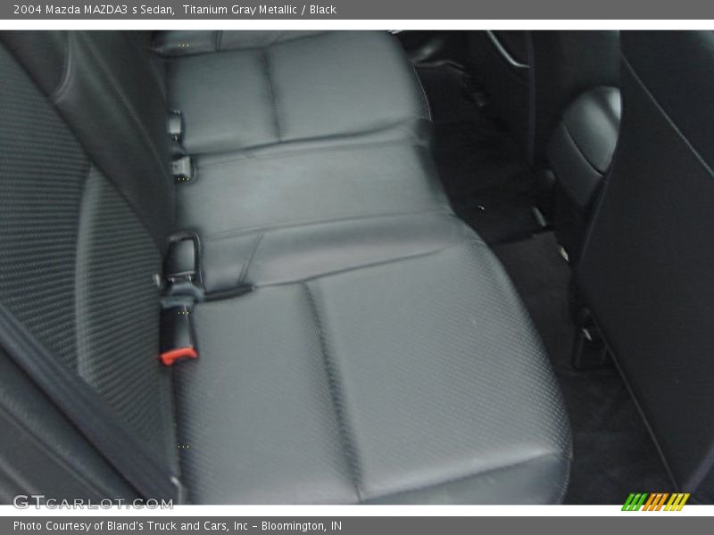 Titanium Gray Metallic / Black 2004 Mazda MAZDA3 s Sedan