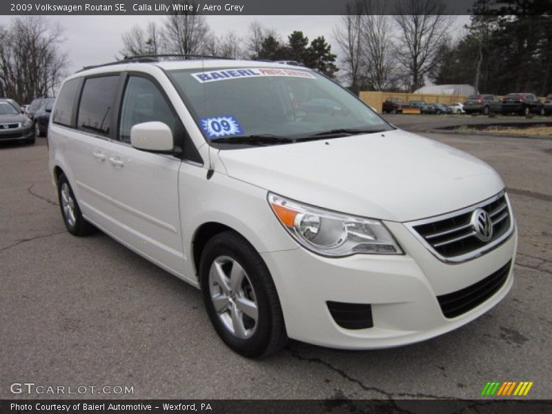 Calla Lilly White / Aero Grey 2009 Volkswagen Routan SE